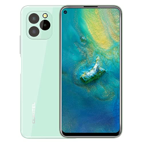Oukitel C21 Pro Unlocked Cell Phone, 6.4" Hd+ Android 11 Unlocked Smartphone 4Gb+64Gb 256Gb Expandable 21Mp Camera 4000Mah Battery 4G Dual Sim Face/Fingerprint Id Otg (Green) #TOP13