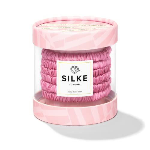 SILKE Hair Ties - Blossom, 1 count (Pack of 6)