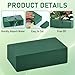 40 Pieces Floral Foam Blocks Dry and Wet Florist Foam Brick Flower Arrangements Supplies for Fresh and Artificial Flowers Craft Plant Filler Decoration (5.5 X 3.2 X 1.8 Inches)