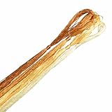 MINGGUXIUYI 4 Farben reine Maulbeerseide à 22 m, edles Seidengarn für feine Handarbeiten und Kunststickerei (13)