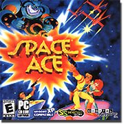 Space Ace: Original Sci-Fi Video Arcade Game PC CD-ROM