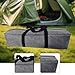 Yiju Camping Equipment Storage Bag with Zipper Waterproof Thickened Tent Pole Bag Handbag for Sleeping Mat Canopy Pole Travelling, 70x20x20 cm