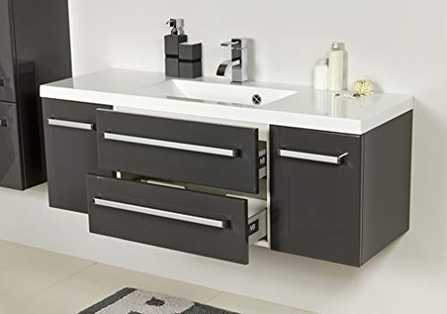 WASCHTISCH ANTHRAZIT - Dunkelgraue Waschtische fürs Bad