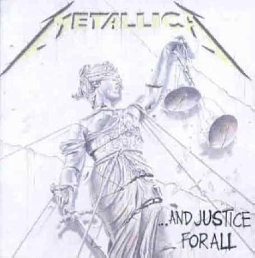 （当時物）llica ...And Justice for All Justice For All : Metallica, Metallica: Amazon.it: CD e Vinili}