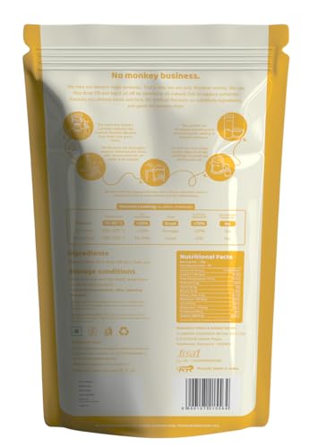Image of Flyberry Gourmet Vacuum Cooked Banana Chips 250 g - No Palm Oil, Less than 6% Rice Bran Oil, Healthy Snacking with High Nutrient Content, No Added Preservatives