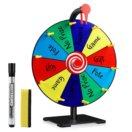 NONSTOP 12-Inch Spin Wheel for Trade Shows & Games
