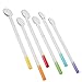 6 Pcs Glass Teaspoon & Coffee Stirring Spoon - Set of 6 - Best Gift Idea