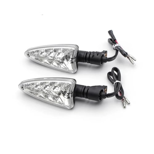 Fuicotto Indikatoren Motorrad Kompatibel Mit Aprilia Für NA 850/Mana SXV 550 2007 2008 2009 2010 2011 2012 2013 2014 2015 Motorrad-Blinker(WHITE)
