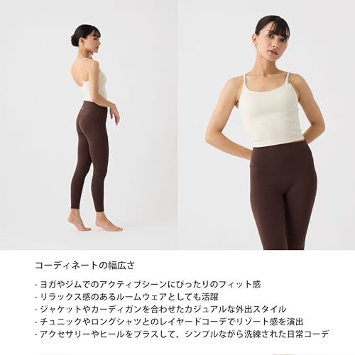 Zen Wear インストラクター監修 究極の着心地と動きやすさを実現したスポーツウェア ショート丈 カップ付き キャミソール ブラトップ レディース スポーツ 吸汗速乾 ランニング ヨガ ピラティス トレーニング の商品画像 5