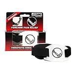 Bandit ® Therapeutic Arm Band for Elbow & Forearm Pain Relief, Anatomically Focused Dynamic Compression Band for Carpal Tunnel, Tendonitis, Tennis Elbow, Golfers Elbow, Sprains, & Arthritis, White