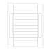 High Quality Laser & Inkjet Matte Paper Labels - 4" x 1.5" / 101.6mm x 38.1mm