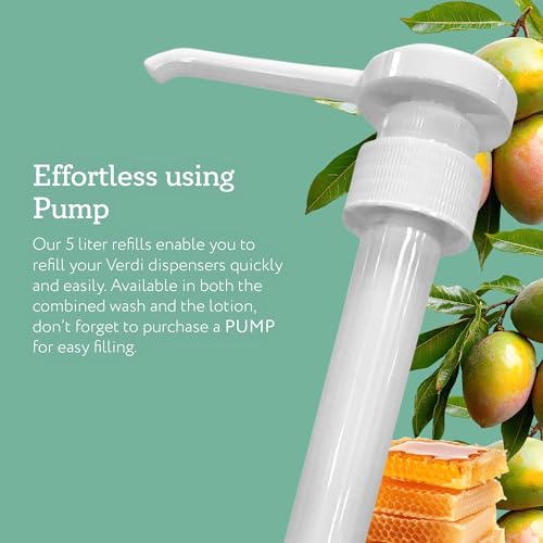 Walter Geering Ebony Hand & Body Lotion 5L Refill Pack of 2 - Honey & Mango Scent, Ideal for Topping Up 300ml Dispensers, Nourishing, Bulk Buy for Hotels & Spas - Image 5