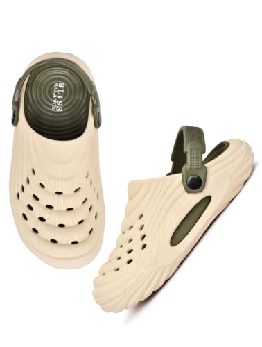 Image of Super Soft Kids Clogs Ultra Lightweight with Adjustable Back Strap Design Soft Cushioning & Anti-Slip Grip Slippers for Kids Playtime Comfortable Indoor & Outdoor Stylish Clogs BBSAP-2