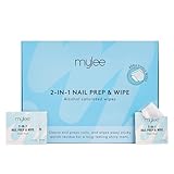 Mylee 200 Salviette per manicure, Prepara e lucida smalto unghie gel, LED UV, Pulisce la lamina ungueale pre-manicure e rimuove lo strato appiccicoso post-manicure