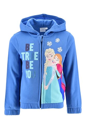Sweat pour fille Elsa Anna en polaire chaude idéal pour l'école et les sorties