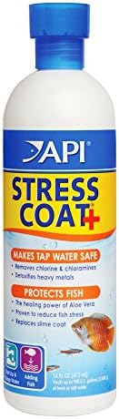 API Stress Coat Aquarium Water Conditioner, 1.9 Liter Bottle