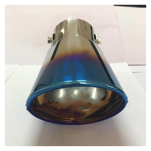 Embouts d'échappement voiture anti-corrosion embout de silencieux rond acier inoxydable 7.6cm