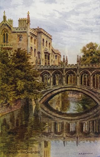 Pintura al óleo clásica del Puente de los Suspiros: Cuadro decorativo