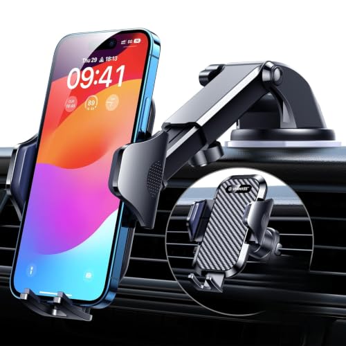 VANMASS Strong Suction Car Phone Mount