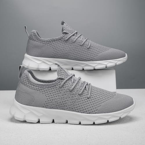 Image of ZGPWZWL Mens Running Shoes Fashion Sneakers Tennis Walking Casual Athletic Lightweight Breathable Workout Gym Comfortable Shoes
