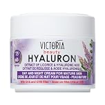 Victoria Beauty Face Cream for Mature Skin (Age 60-75) - Day and Night Anti Wrinkle Moisturiser with Hyaluronic Acid, Retinol, Vitamin E and Urea - UVA/UVB Filter,50ml