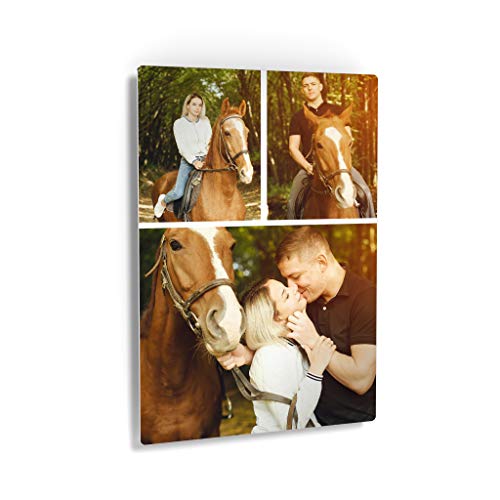 Smile Art Design Custom Photo Print Metal Print with your