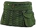 Produktbild GURU SHOP Wickelrock, Cacheur, Sidebag, Olive, Baumwolle, Size:S/M (38), Röcke/Kurz Alternative Bekleidung