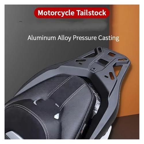 Porte-bagages arrière moto pour Nmax155 support extension stable noir