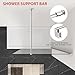 Shower Door Support Bar, Fix Frameless Shower Door Panel for 5/16