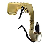 【Premium-Materialien】 Unsere Champagner-Shooter besteht aus dauerhafter und leichter Messing-Aluminiumlegierung mit gebogenen Fingerngriffe für entspannte Einhand-Action, längste Sprühentfernung kann 30 Fuß erreichen.