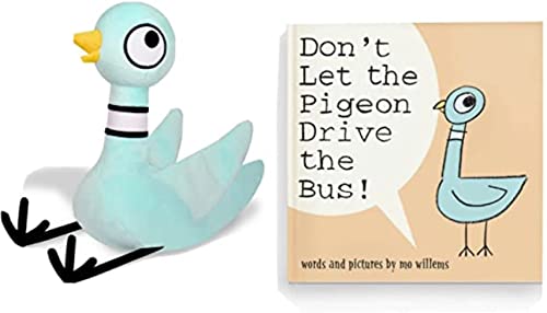Don't Let The Pigeon Drive The Bus 12” Plush Kohls Soft Stuffed Bird Stuffed Animal Toy For Boy,Soft Durable,Girl Toys,Gifts For Kids,Home Decor #TOP1