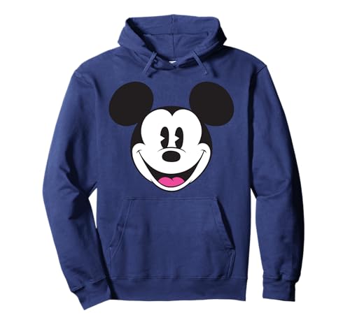 Mickey Face Pullover Hoodie confort thermique sweat à capuche Disney pour l'hiver