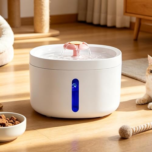 Fontaine à eau pour chat idéale en appartement et voyage