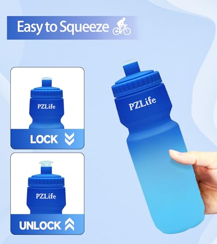 Pzlife Bpa Free Bike Water Bottles thumb #2