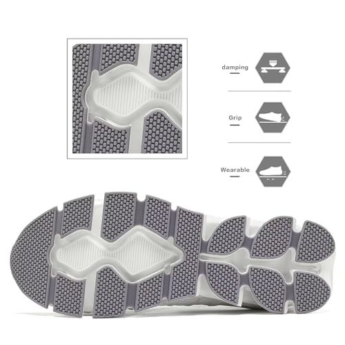 Image of Mens Running Shoes Mesh Breathable Trail Runners Fashion Sport Blade Walking Tennis Sneakers