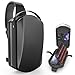 Large Carrying Case Compatible with Nintendo Switch 2 (2025), Sling Bag Stylish Crossbody Bag with EVA Hard Shell, Thickened Lining Edge Full Protection Travel Case Compatible with Switch 2 (Black)