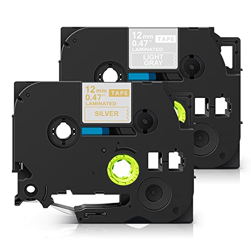 �u���U�[ �e�[�v TZe-MQ934 ������E�T�e���V���o�[�n������ TZe-MQL35 ������E���C�g�O���[�n������ 2�F�Z�b�g ����12mm ����8m �s�[�^�b�`�L���[�u�@��Ή� P-touch �݊��i ���~�l�[�g �e�[�v�J�[�g���b�W