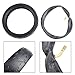 Emiif 10 Inch Inner Tube & Tire Set 270x47-203 For Baby Carriage Stroller Trolley Replacement Wheels(Inner tube + outer tire)
