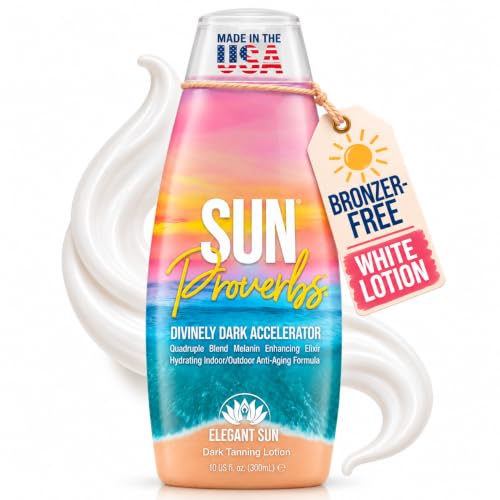 Sun Proverbs Tanning Bed Lotion, Dark Tan Accelerator