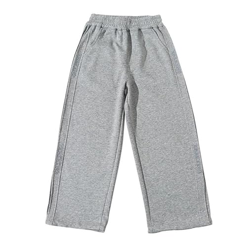 Boys Baggy Sweatpants Kids Toddler Wide Leg Sweat Pants Open Bottom Elastic Waist Athletic Workout Youth Trousers2