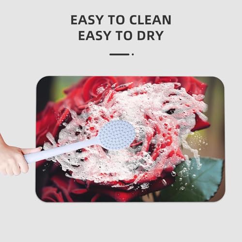 Tapis de douche en terre de diatomée lavable contre sol humide - 8