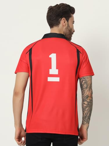 Image of ComicSense.xyz Unisex Haikyuu Anime Jersey Tee for Men and Women, Nekoma #1 Printed Anime T Shirts