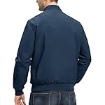 TBMPOY Men's Lightweight Jackets Casual Windbreaker Stylish Light Fall Spring Golf Work Dress Business