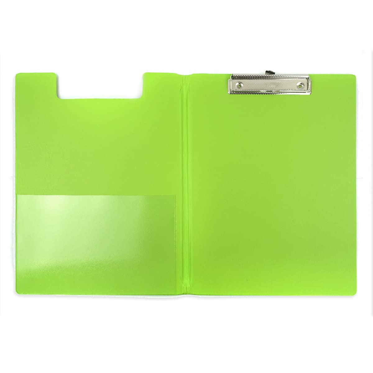A4 Bantex, owoce, klips, PVC, limonka