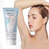 ⇤Brillo de las axilas: la crema blanqueadora de partes privadas brinda un efecto calmante y calmante en la piel al mismo tiempo que mejora visiblemente la piel opaca y y restaura un brillo radiante y juvenil.