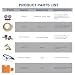 BACOENG Manifold Gauge Kit Manómetro AC Colector de Medición R134A R410A R407C...