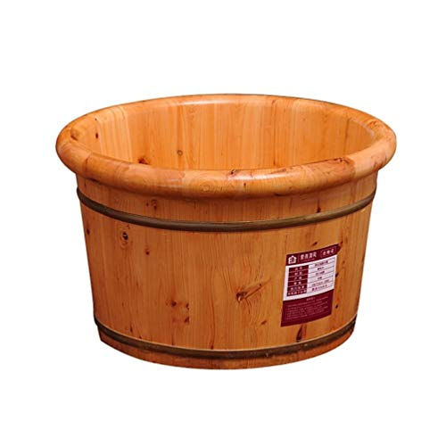 Cubeta de Madera para Spa de Pies y Pedicure