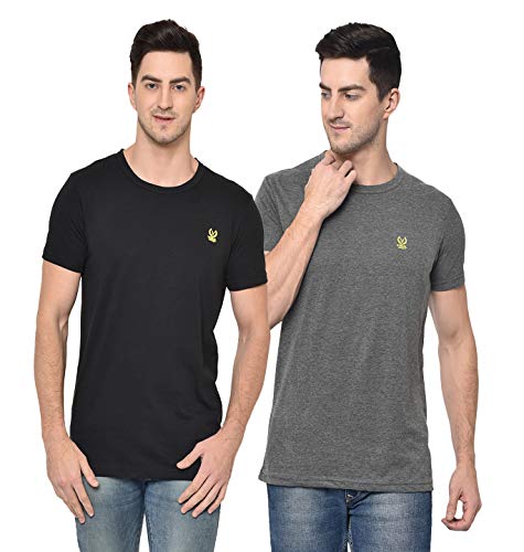 Image of Mack Jonney Regular Fit Mens Tshirts(Pack of 2-MACK632555)