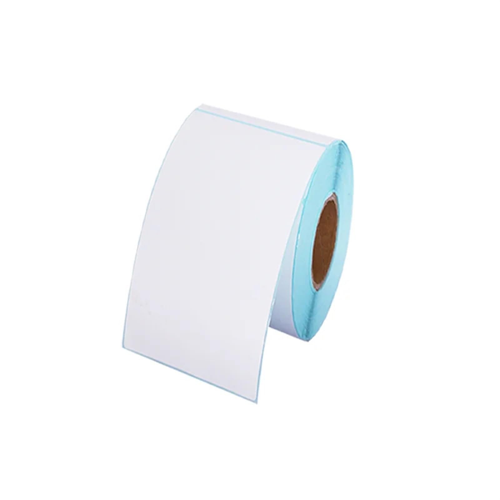 Wjlydm 50X70mm 340Pc 20/30/40/50Mm Width Blank White Direct Print Thermal Paper Sticker For Bar Code Sku Label Price Tag In Roll(50X70mm 340Pc)