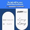 LAMY safari umbra - Rollerball Pen with ergonomic grip & line width M - for pleasant long writing - made of robust ASA plastic - including rollerball refill LAMY M 63 in black
